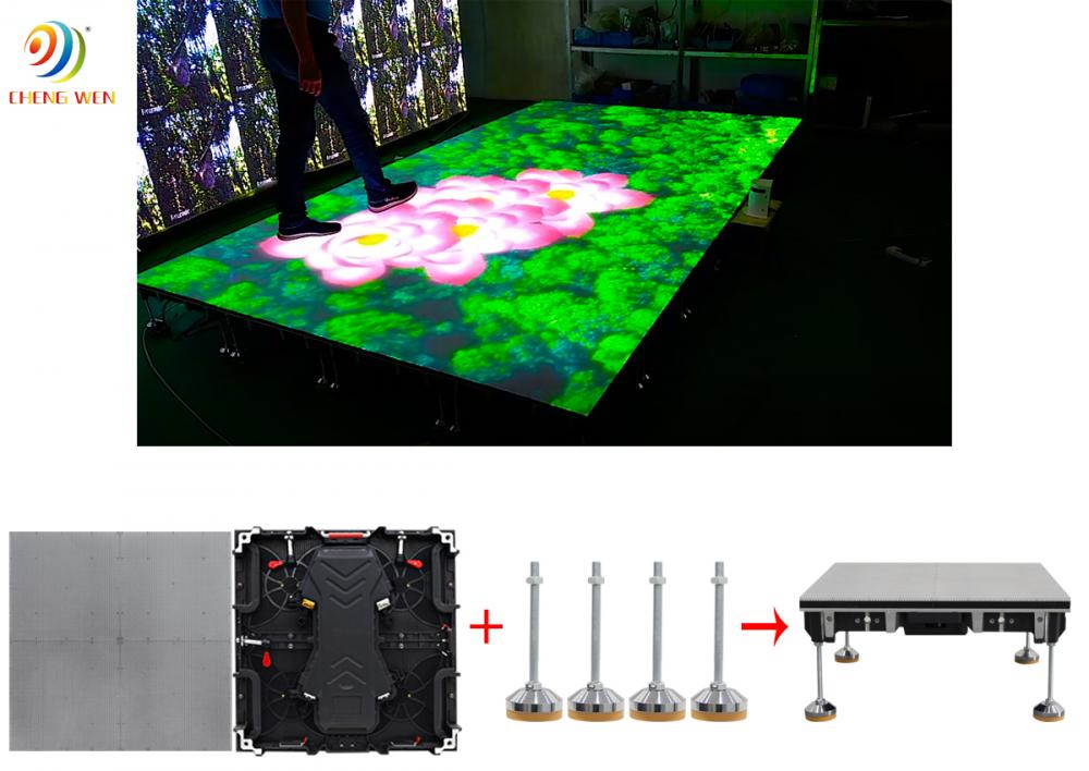 Pista de dança LED P3.91 Stage Events Display