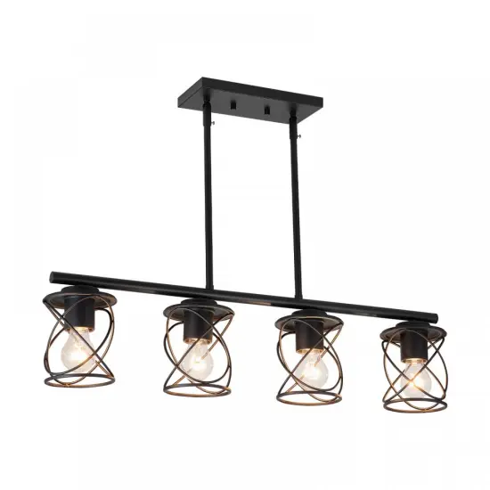 Customized Copper Modern LED Circle Chandelier