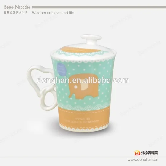 fancy 350ml ceramic cup