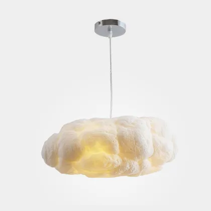 JYL-DY001 Multicolor Light White Cloud Chandelier Pendant Lamp