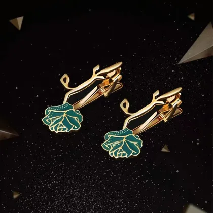 Zinc Alloy Men's Customized Personalized Business Casual Gift Tie Clip