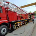 Oil well repair vehicle