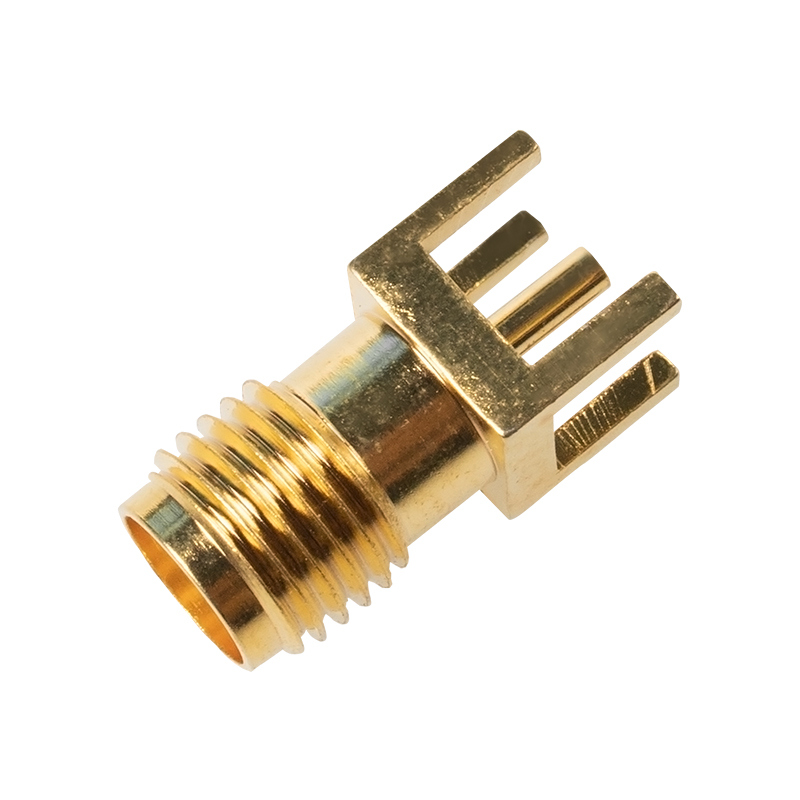 Male Female SMA RF Coaxial PCB Mount Connector