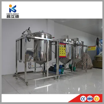 Crude Shea Butter Oil Refining Equipment Palm Refinery Oil Machine Castor Oil Refining Mill