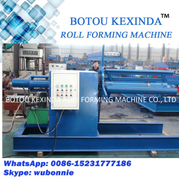 Automatic steel coil unfolding machine