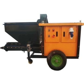 electric mini  concrete spray pump/ concrete conveying spray pump for construction