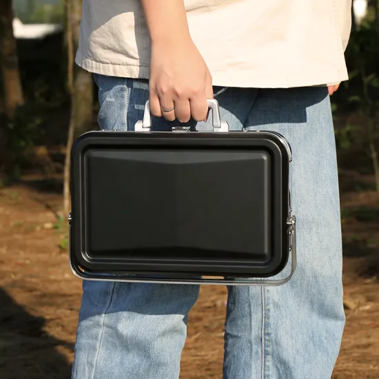 Outdoor  Portable Carbon Barbecue Stove  Picnic Garden Party Cooking Camping Travel Foldable Mini BBQ Grill