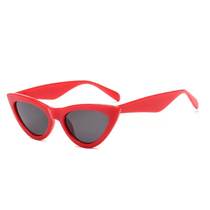 2020 Customizable Cat Eye Sunglasses with Triangle Frame