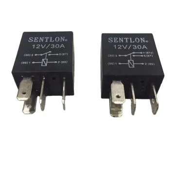Factory Price Good Quality Universal Car Relay 4 Pin 5 Pin 12V/24V Auto Protective Relay