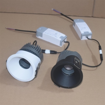 Anti-Glare IP65 Dimmable Recessed LED Spot Light for Hotels and Homes