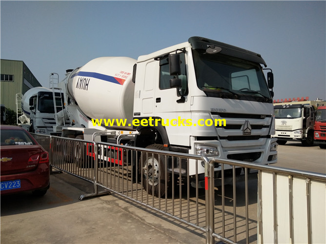 HOWO 4000 Gallons Beton Transit Mixing Trucks