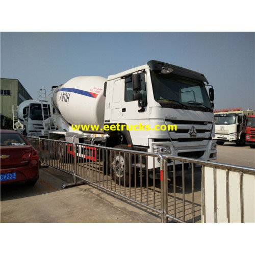 HOWO 4000 Gallons Beton Transit Mixing Trucks