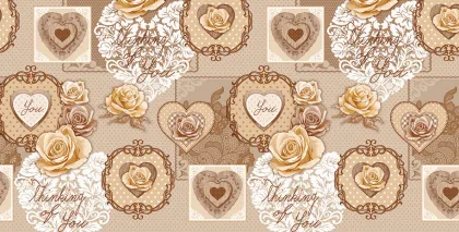 Rectangular Plastic Printed Tablecloth