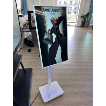 כרזה דיגיטלית פנימית רוטרי למידע על בריאות