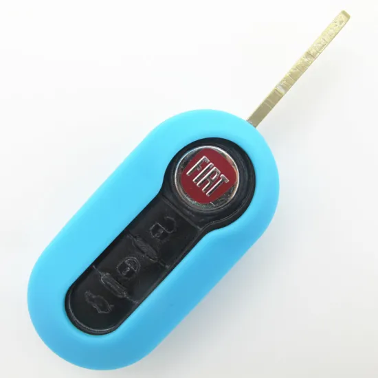 Silicone Car Remote Key Holder For Fiat 500