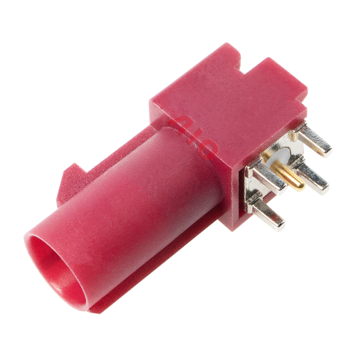 Straight Right Angle Male PCB Mount FAKRA Connector