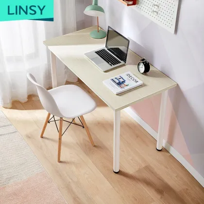 Linsy Luxury Modern White Executive Desk LS092V1