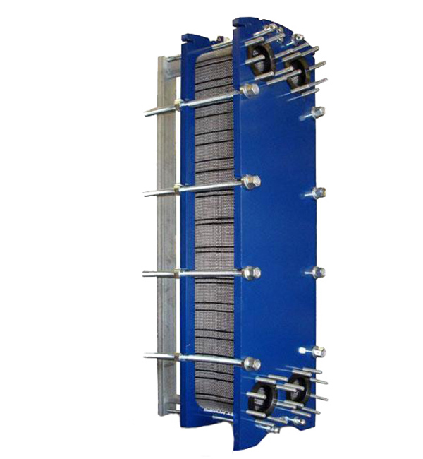 Heat exchanger for cooling water industrial