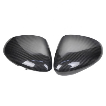 Real Dry Carbon Rearview Mirror Cover for Porsche Panamera 971 (2017 and Up)