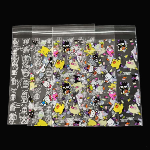 PP漫画の透明な自己粘着バッグ