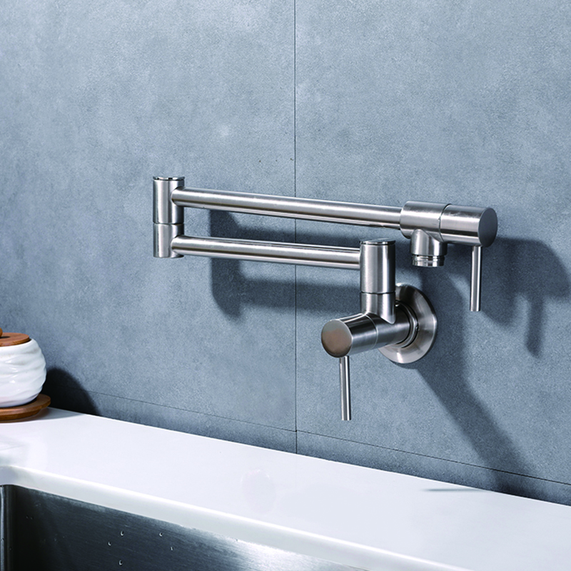 wall kitchen faucet and mixer