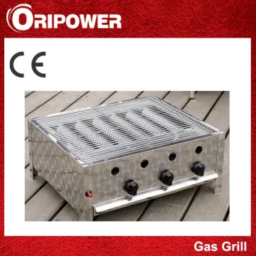 3-Burner Gas Grill with 3-Assorted Set