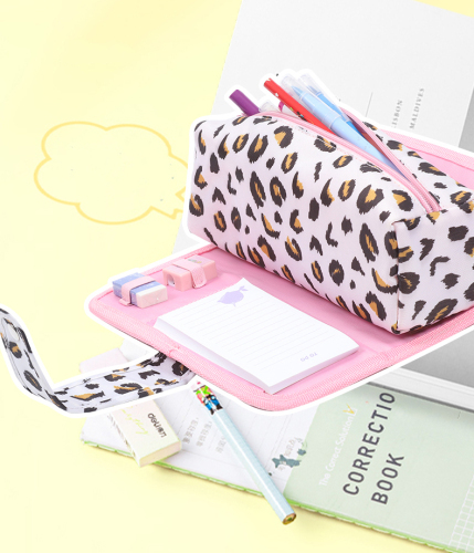 Pencil case Pencil case zipper bag Pencil case 600d screen printing