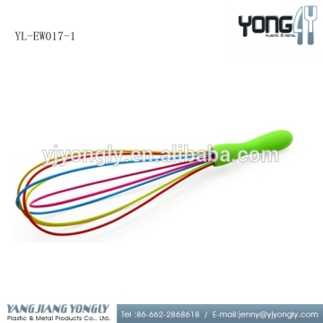 high quality colorful kitchen egg whisk manual egg beater