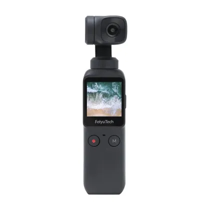 Feiyu Pocket Sport Camera 4K HD Handheld Gimbal Wifi AI 8x Slow Motion For Vlog Video VS Fimi Palm VS DJI OSMO Opcket