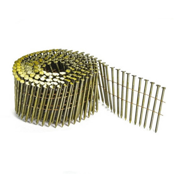 15 Degree 2.1x38mm Wood Pallet Coil Nail Manufacturer: Wire Collated Coil Nails for Construction