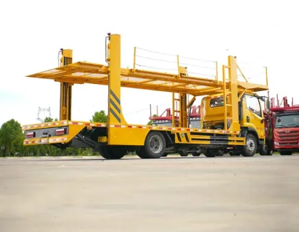 FAW 3 Cars Double Deck Car Carrier Trailer