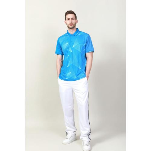 MEN'S POLY DIGITAL PRINTED POLO SHIRT