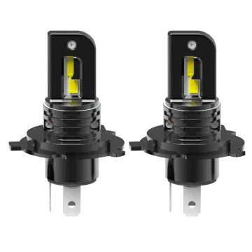 12V 80W Canbus H4 LED Fog Light Bulb - Fanless 5000LM for H1, H3, H7, H11, 9005, 9006 Car LED Headlights