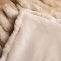 Flannel Wave rabbit fur blanket leisure sofa blanket