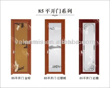2015 Indoor aluminum alloy glass bathroom door/the kitchen door
