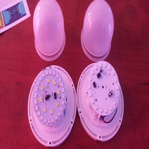 Battery operated wireless remote control lighting