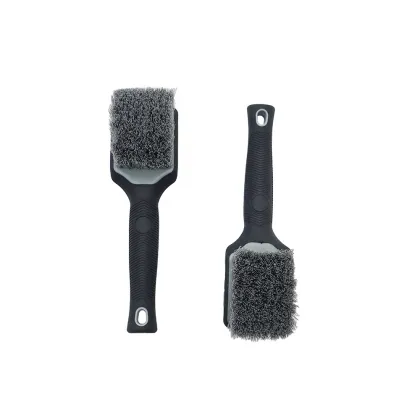 ShineOpen Rubber Car Tire Carpet Cleaning Brush and Tire Scrub Brush for Auto Detailing