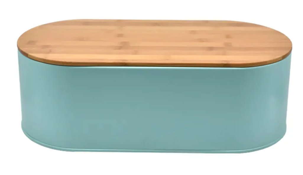 Introducing the new White Bamboo Bread Box - a sustainable and stylish addition to your kitchen