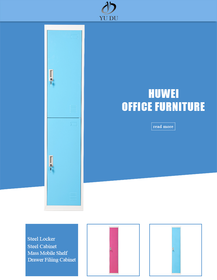 metal double door locker 