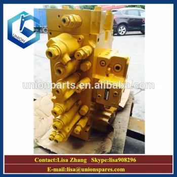 Factory price PC200-7 PC220-7 excavator control valves assy 723-46-20502 main hydraulic valves 723-46-20402