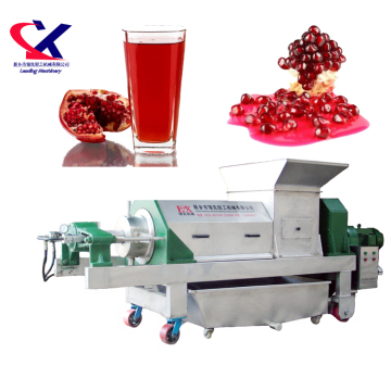 2000kg/h Pomegranate Juice Processing: Double Screw Hydraulic Press Machine
