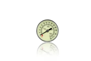 40mm Plastic Oxygen Gauge Medical Pressure Gauge