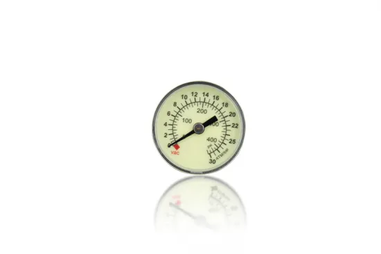 40mm Plastic Oxygen Gauge Medical Pressure Gauge