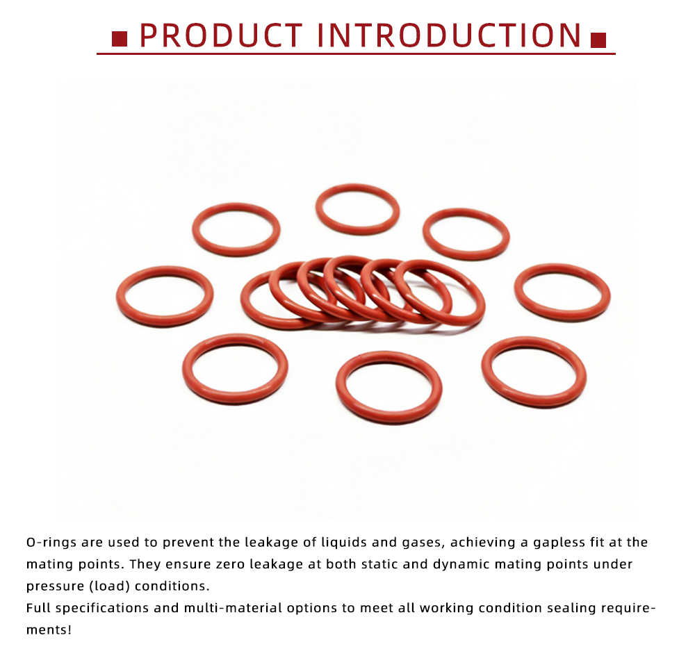 Premium Heavy Duty Red FVMQ O-Rings x
