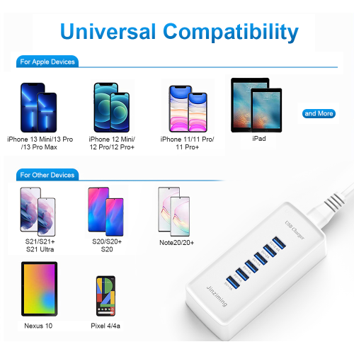 30W USB Charger Multi Port Fast Charging