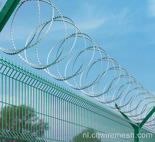 Zware PVC gecoate groene tuin hek gaas
