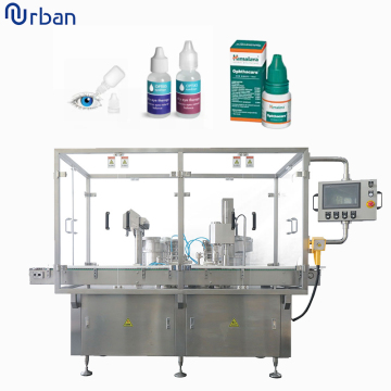 Automatic Eye Drop Filling and Packaging Machine with Plastic Bottle Unscrambler