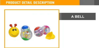 plastic toy rattle bell baby caterpillar toys
