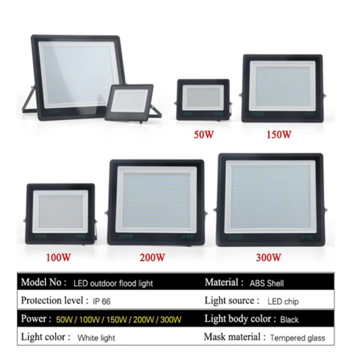 High quality Tempered Glass Led Flood Lights Waterproof