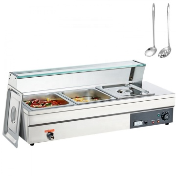 Catering ekipmanı: Büfe catering için ticari paslanmaz çelik elektrikli gıda ısıtıcılar